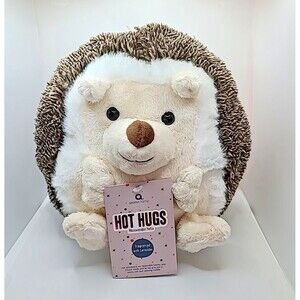 AROMA HOME SNUGGABLE HOTTIE HEDGEHOG PLUSH MICROWAVABLE ~ LAVENDER SCENTED NEW!